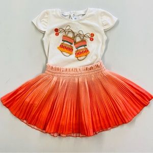 Mayoral Top & Skirt | 6mos